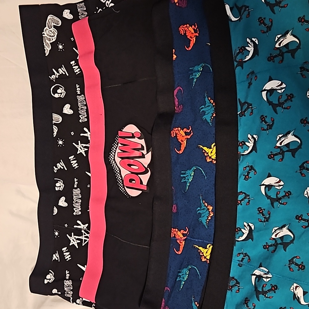 Torrid 4 pair boyshort panty size 3